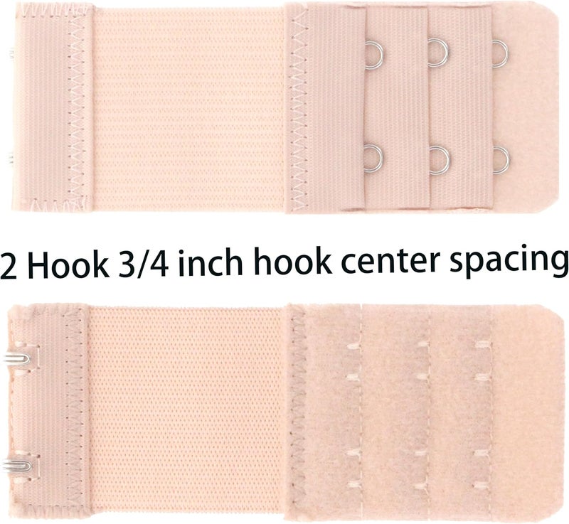 SAMGU Store Women's Bra Extenders 2 Hook / 3 Hook Comfortable Stretchy Bra Extension Strap - Image 2
